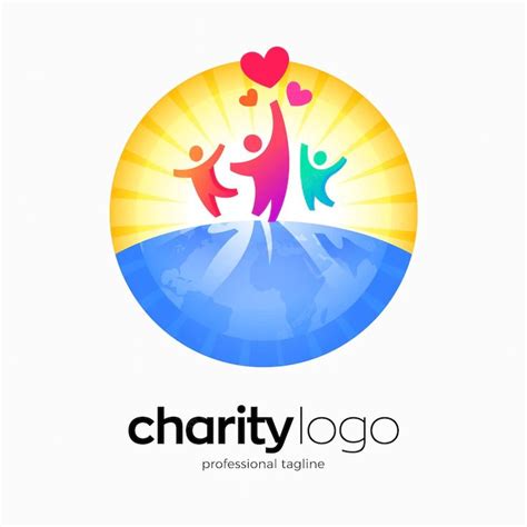 charity logo design|charity organization logo.